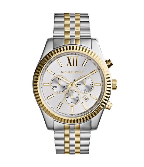 michael kors men's 44mm gage chronograph watch|Michael Kors Lexington Men's Watch, Stainless Steel Bracelet .